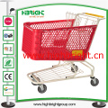 China Factory Plastic Supermarket Shopping Trolley